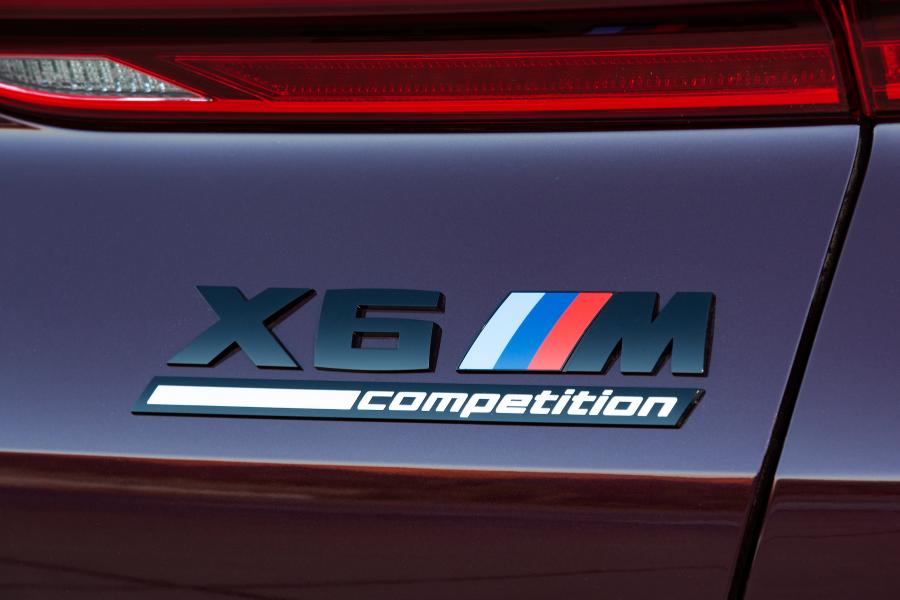 Логотип BMW X6 M Competition (F96) 2020 года  (NA) (фото 101 из 146)